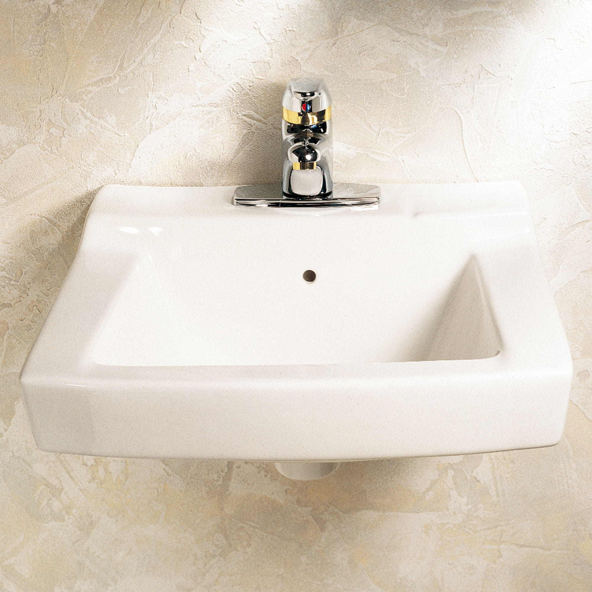 Declyn™ Wall-Hung Sink With 4-Inch Centerset, Wall Hanger Included
